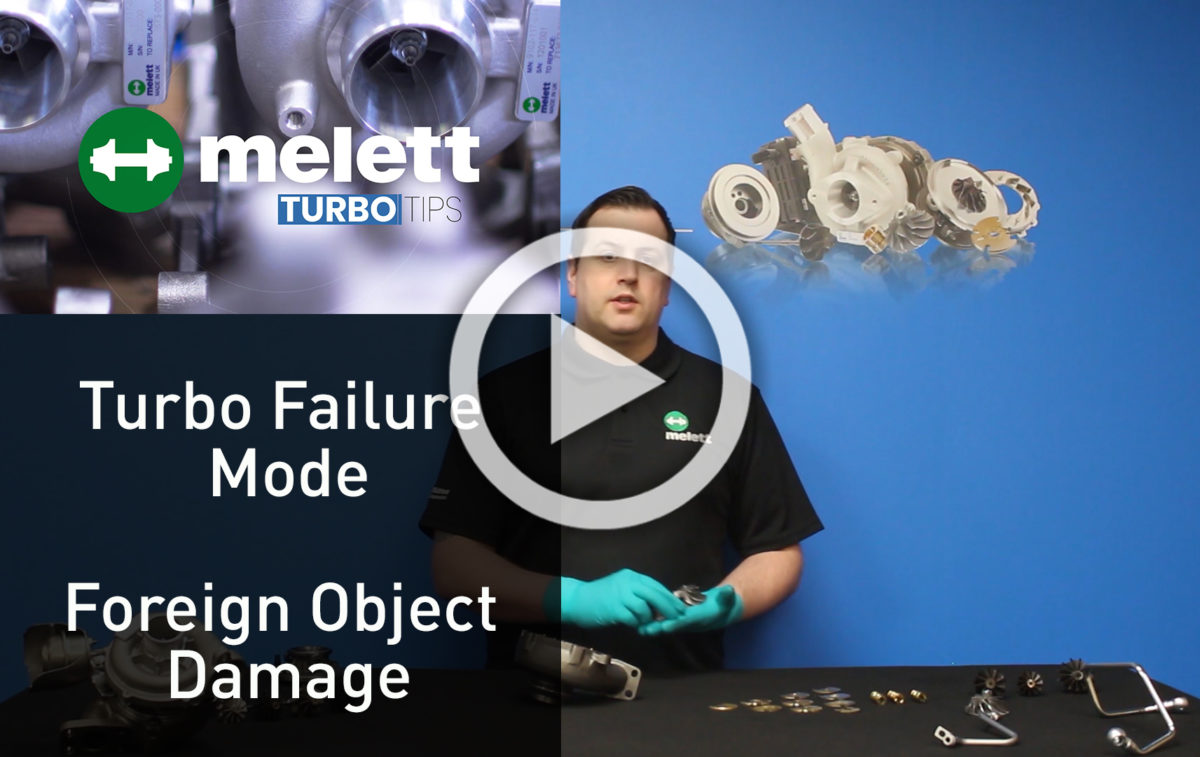 Why do turbos fail - FOD